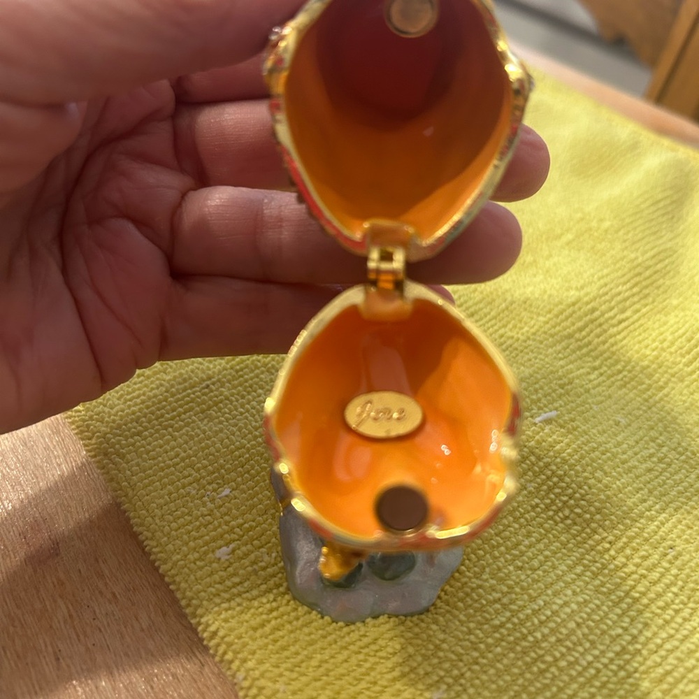 Jere Luxury Giftware Bejeweled MR WHOO Barn Owl Trinket Box - Picture 7 of 9